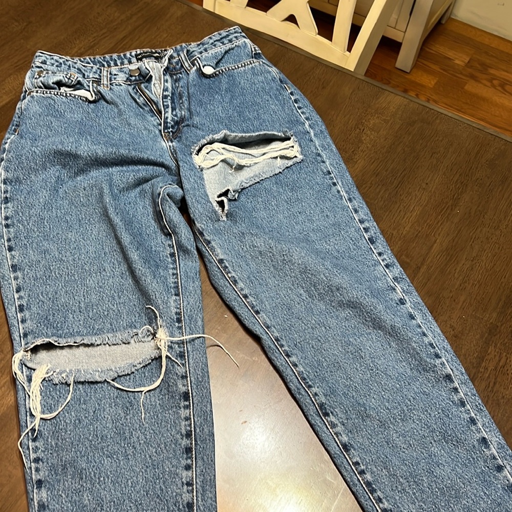 Pretty Little Thing ripped jeans